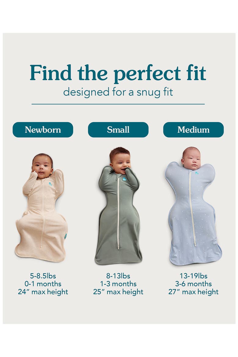 Swaddle Up™ 1.0 TOG Original Stretch Cotton Swaddle, Alternate, color, DUSTY BLUE