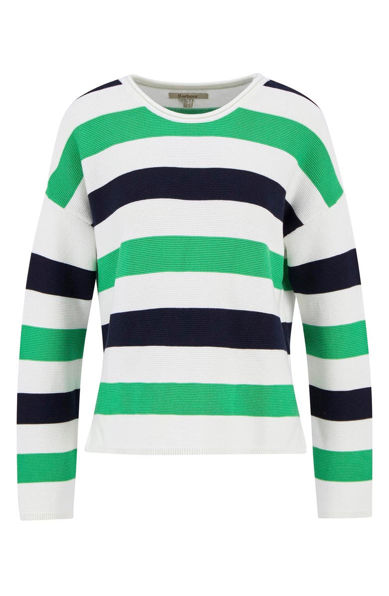 Barbour Marine Stripe Cotton Sweater, Alternate, color, Multi Stripe