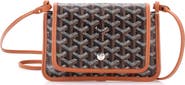 Pre-Owned Goyard Plumet Clutch Wallet Coated Canvas