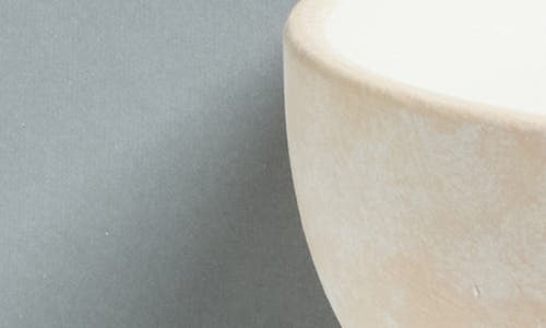 Blueme Happiness Giant Ceramic Candle In Green