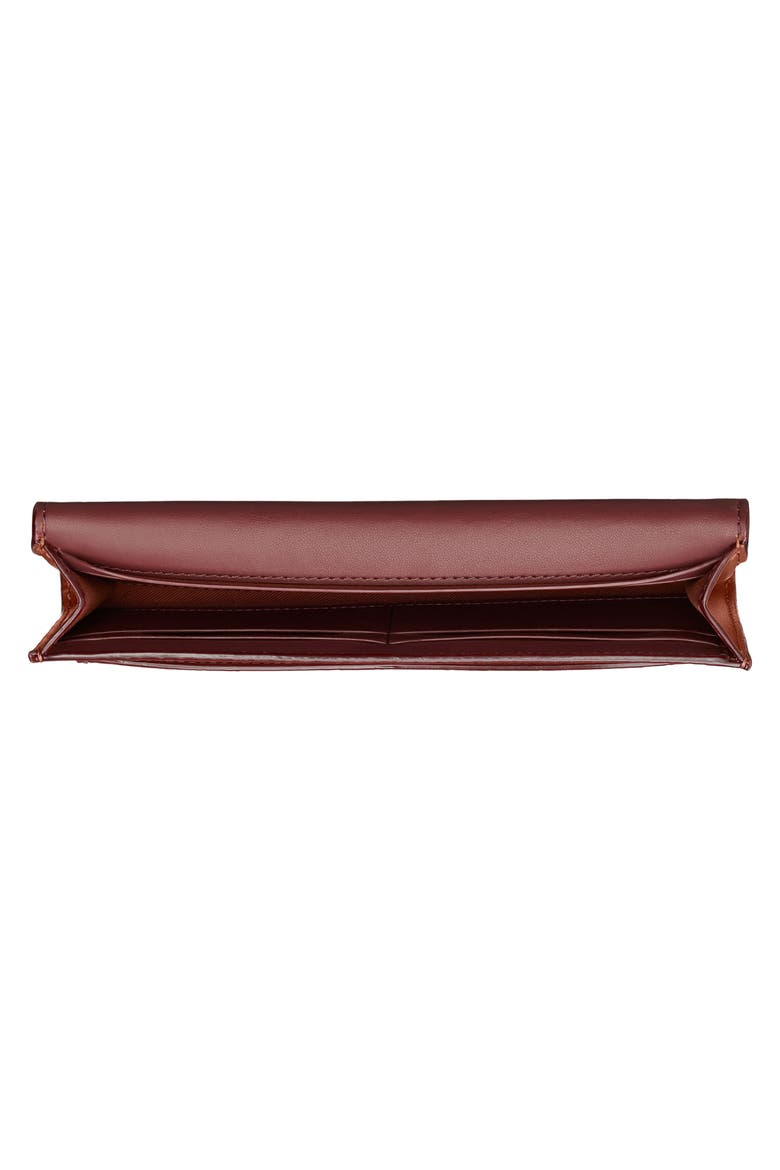 Slim Essential Signature Coated Canvas & Leather Wallet, Alternate, color, TAN CARAMEL
