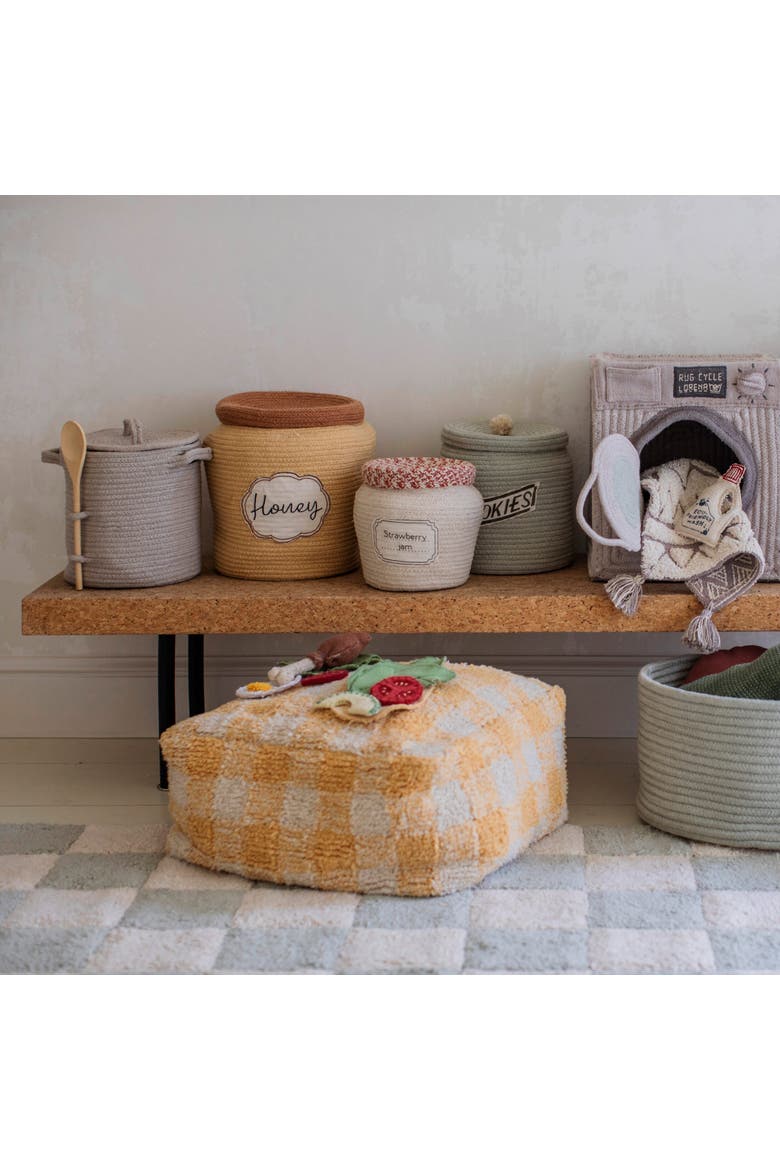 Basket Jam Jar, Alternate, color, Natural,  Terracotta