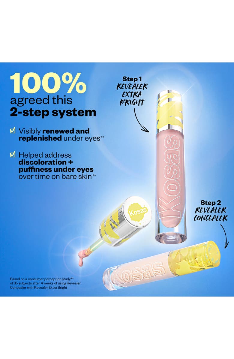 Kosas Revealer Extra Bright Serum-Powered Color Corrector, Alternate, color, Illusion
