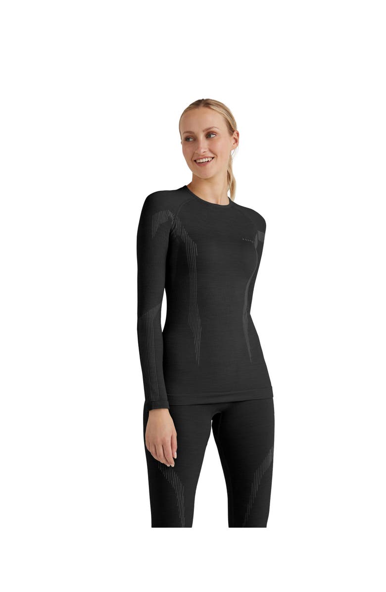Falke Wool Tech Base Layer Top, Main, color, Black