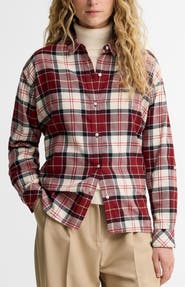 Barbour Elishaw Relaxed Fit Check Button-Up Shirt