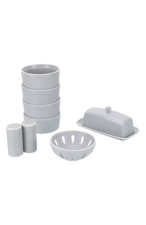 7-Piece Stoneware Tabletop Set