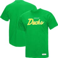 Mitchell & Ness Men's Mitchell & Ness  Green Oregon Ducks Elite Script T-Shirt