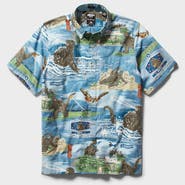 Reyn Spooner Men's Reyn Spooner Blue Los Angeles Dodgers Godzilla Button-Down Shirt