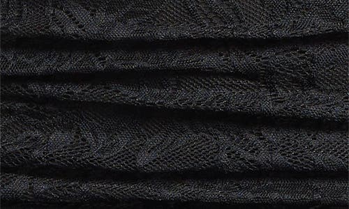 Afrm Otto Lace Minidress In Black