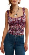 Free People Grace Corset Camisole