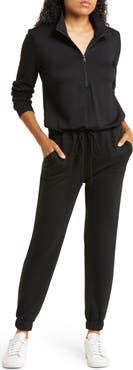 Beyond Yoga Ski Weekend Half Zip Jumpsuit