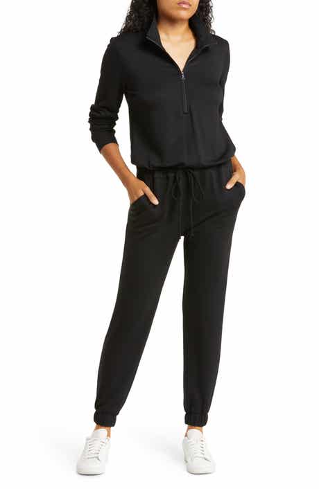 Beyond Yoga Ski Weekend Half Zip Jumpsuit