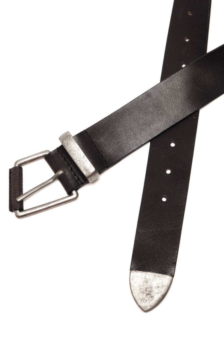 Free People Getty Leather Belt, Alternate, color, 