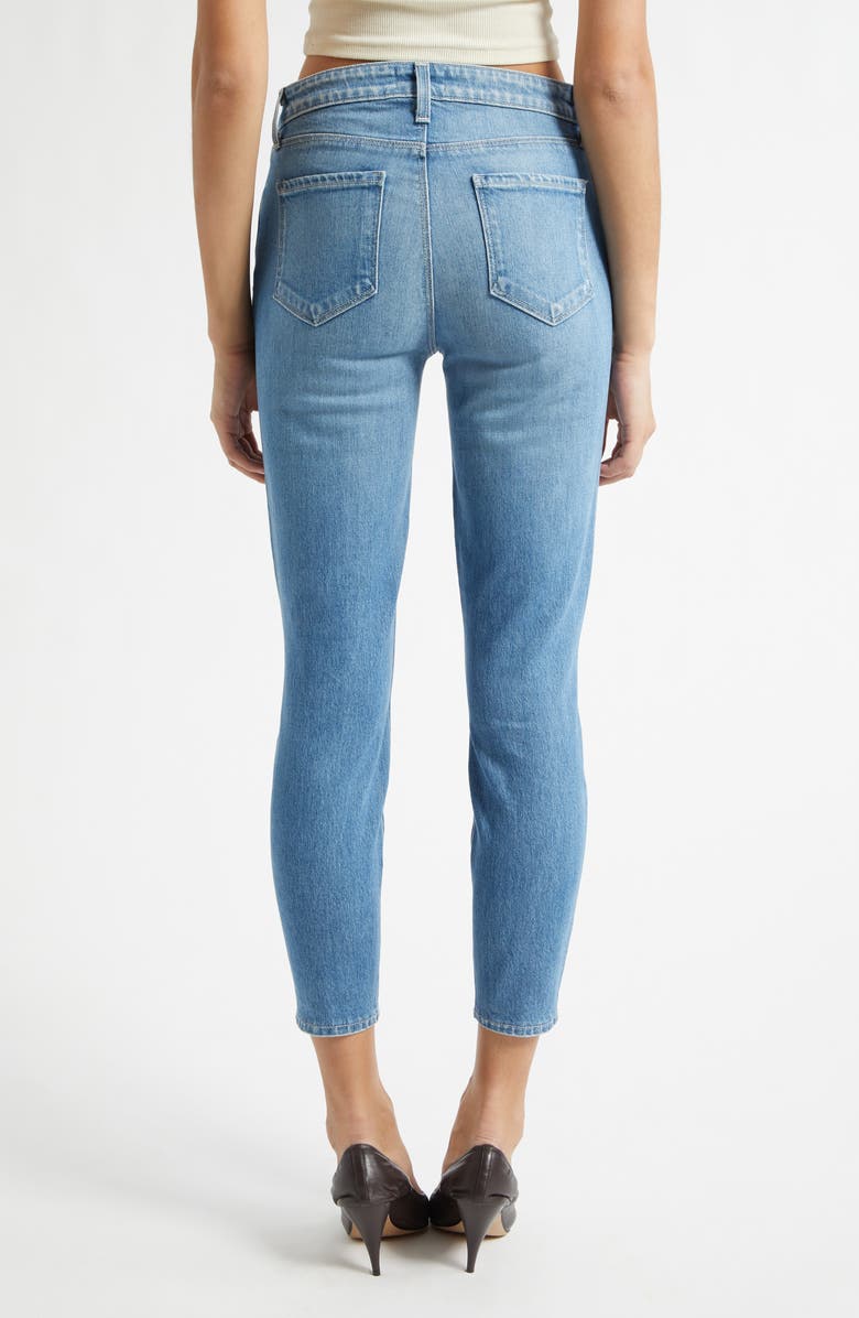 L'AGENCE Margot High Waist Skinny Jeans, Alternate, color, Vista