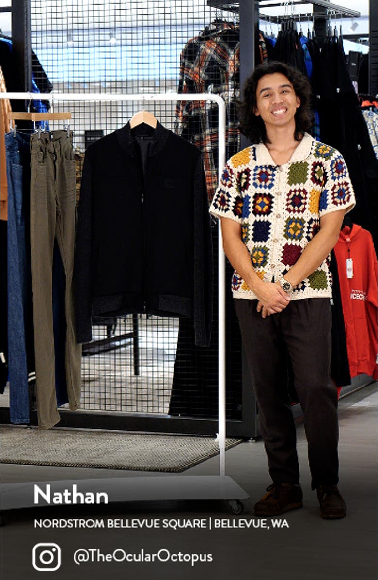 Cooper Mixed Media Zip Jacket, sales video thumbnail