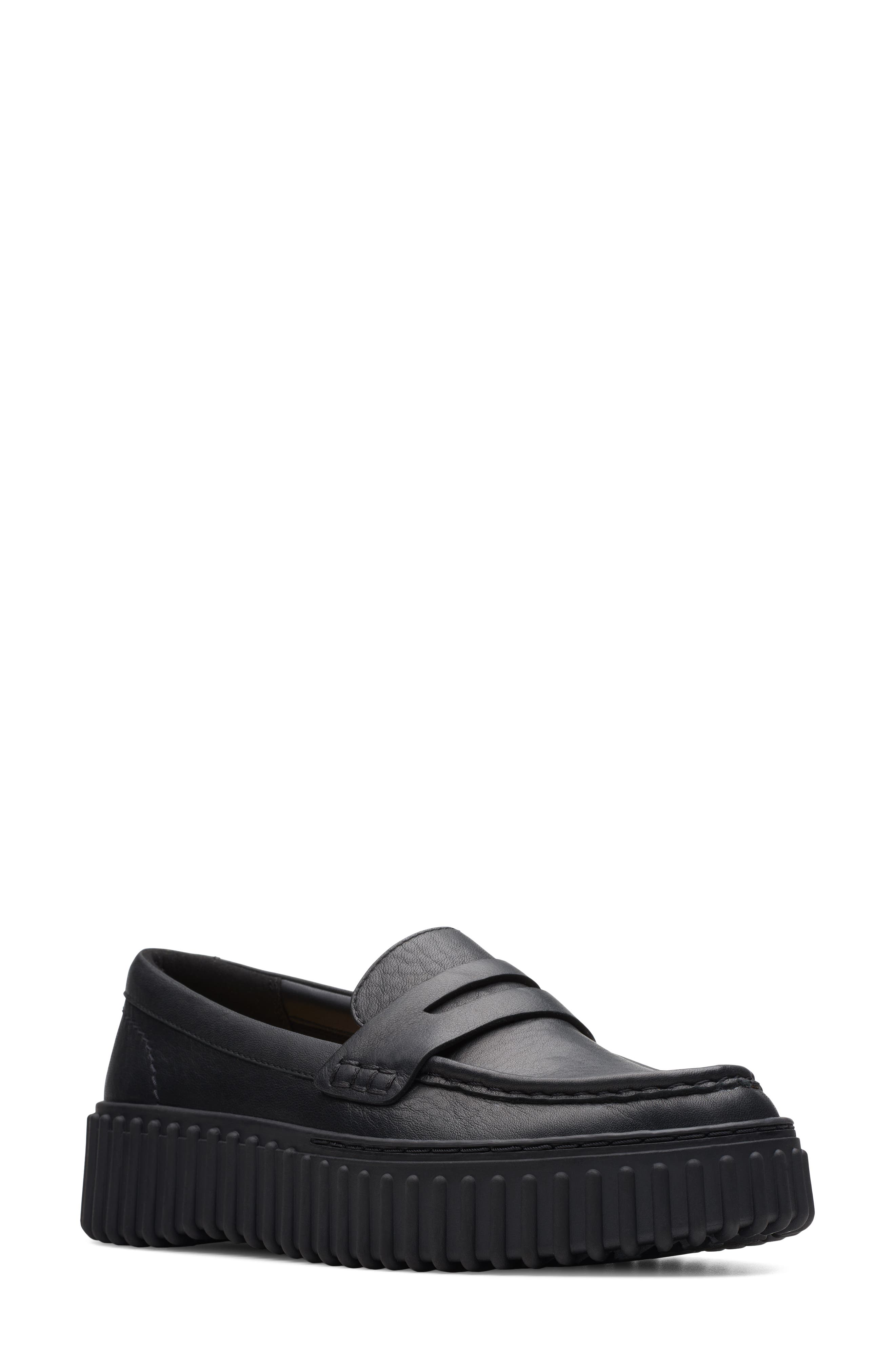 Clarks® Torhill Platform Penny Loafer