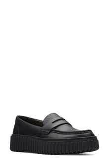 Clarks® Torhill Platform Penny Loafer
