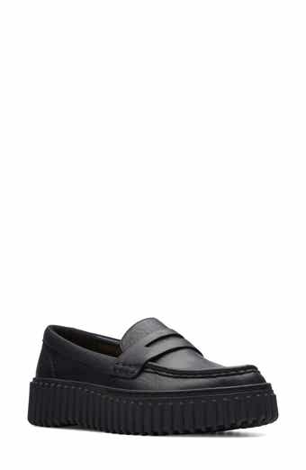 Clarks® Torhill Platform Penny Loafer