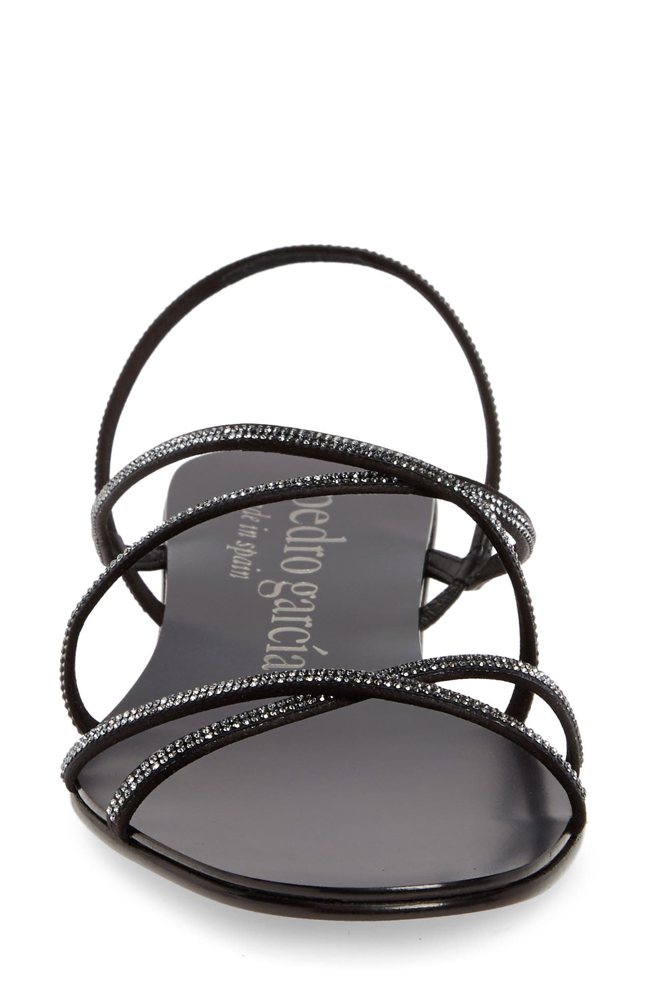 Pedro Garcia Esme Crystal Sandal, Alternate, color, 