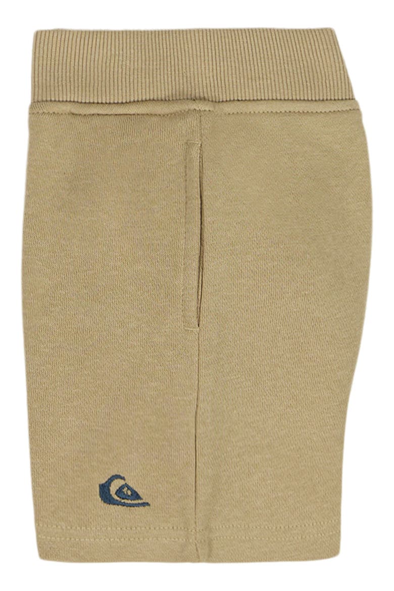 Kids' 2-Piece T-Shirt & Fleece Shorts Set, Alternate, color, BEIGE