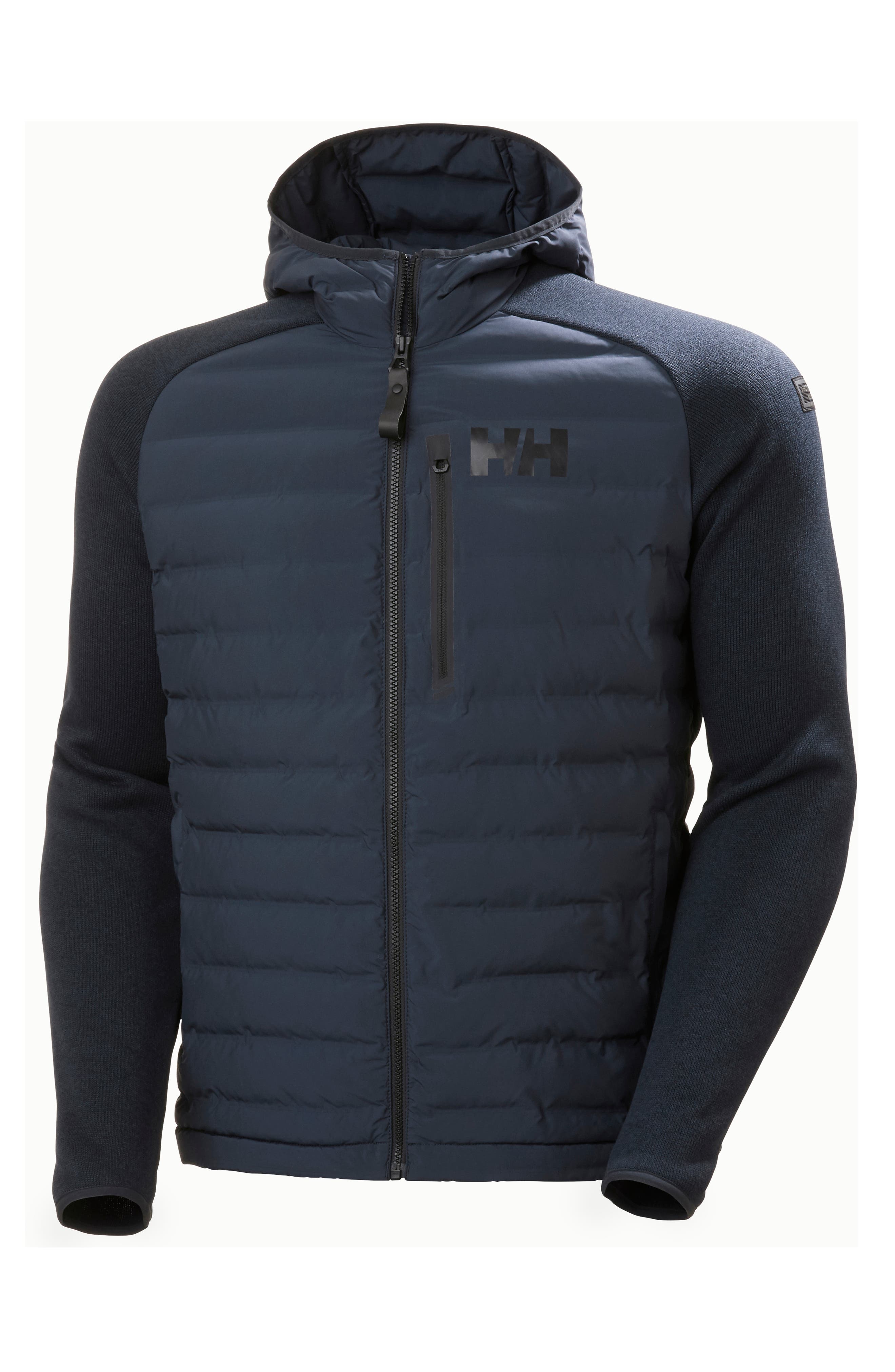 Helly Hansen Arctic Ocean Hybrid Insulated Jacket in 597 Navy 