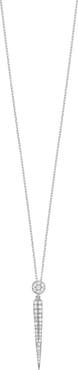 Carrière Jewelry Diamond Stick Pendant Necklace - 0.17ct.