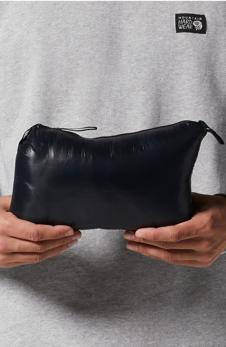 Mountain Hardwear Ghost Whisperer Packable 800-Fill-Power Down Hooded Jacket, Alternate, color, Black