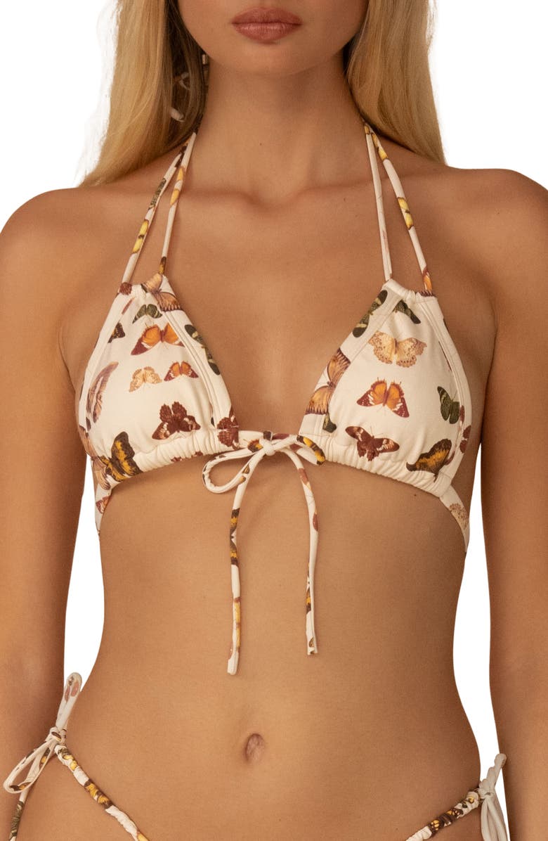 MONTCE Monarch Euro Bow Bikini Top, Main, color, Monarch