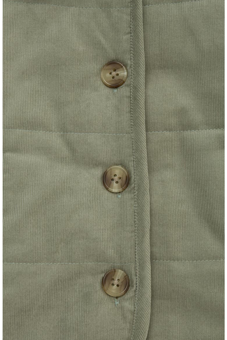 Corduroy Jacket, T-Shirt & Leggings Set, Alternate, color, GREEN