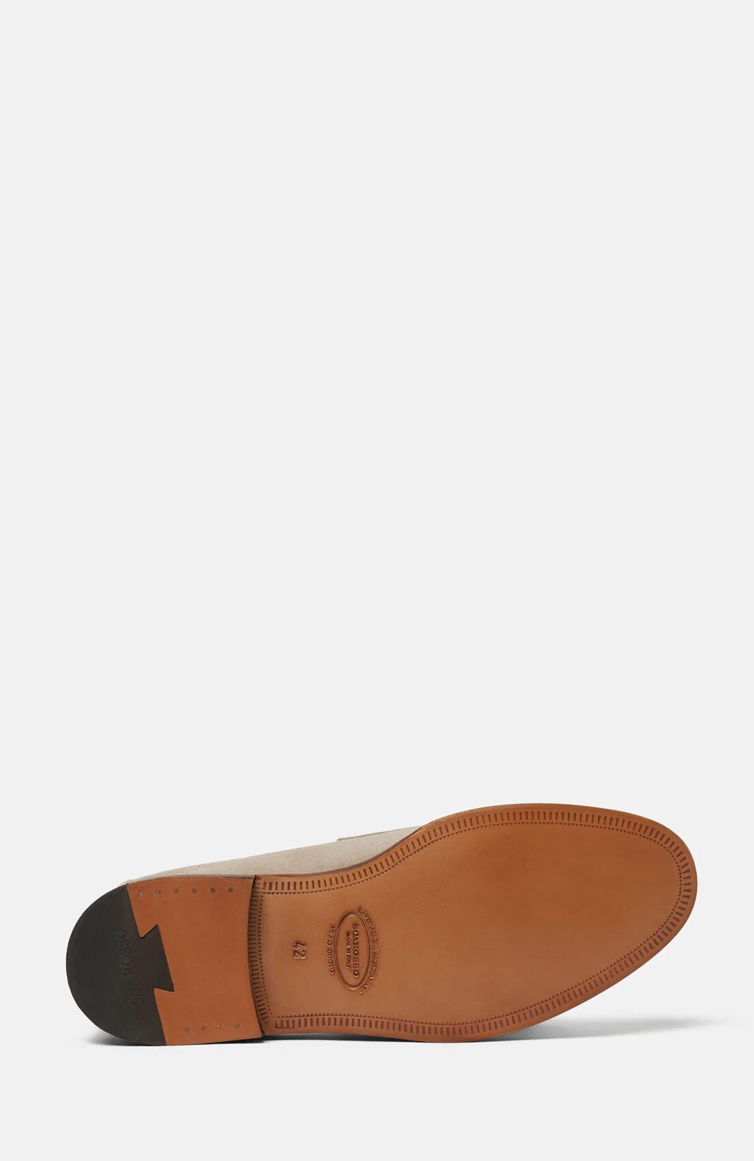 Stefano Loafers, Alternate, color, Sand - Suede