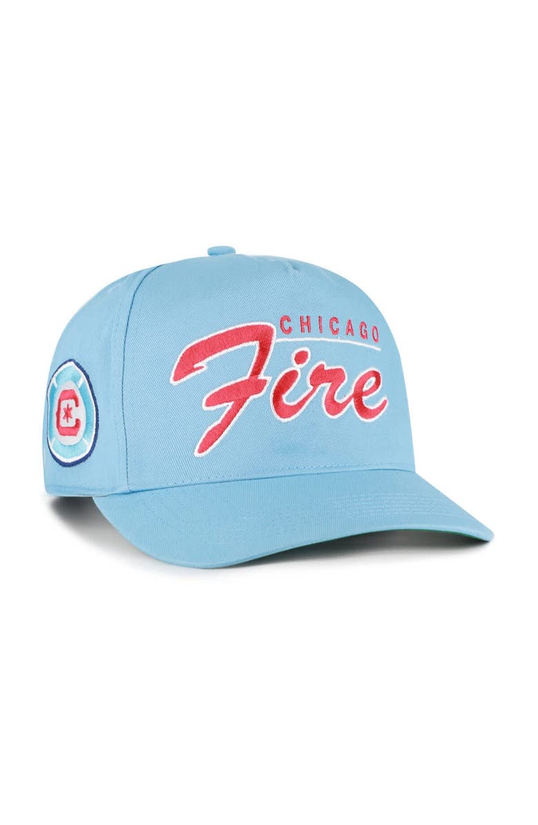 '47 Men's '47  Light Blue Chicago Fire Brushmark Hitch Adjustable Hat, Main, color, Light Blue