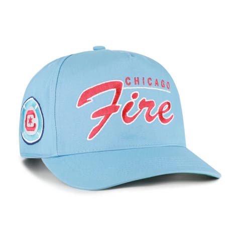 Men's '47  Light Blue Chicago Fire Brushmark Hitch Adjustable Hat