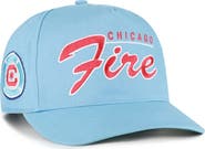 '47 Men's '47 Light Blue Chicago Fire Brushmark Hitch Adjustable Hat