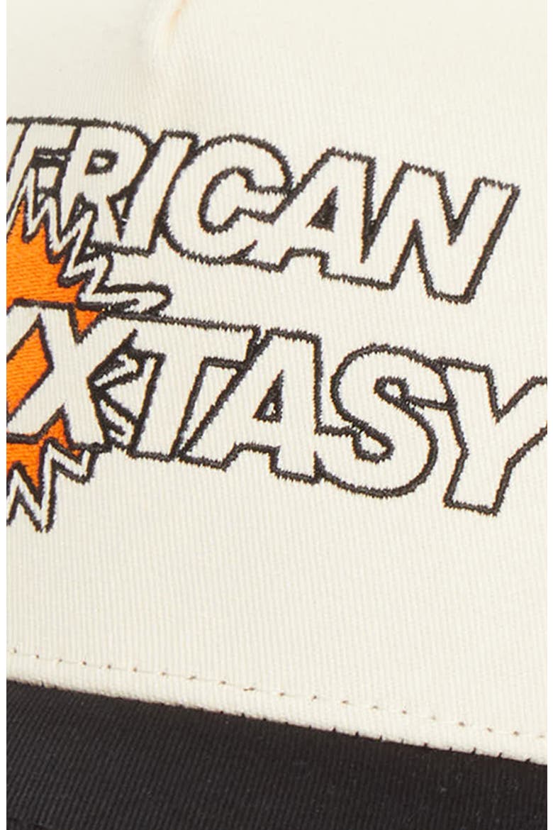 American Exxxtasy Snapback Baseball Cap, Alternate, color, ANTIQUE WHITE
