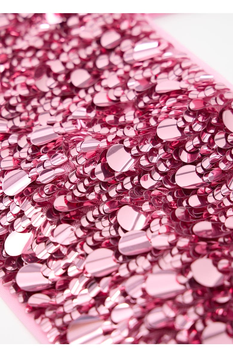 Marlo Kids Davina Sequin Top, Alternate, color, Magenta Rose