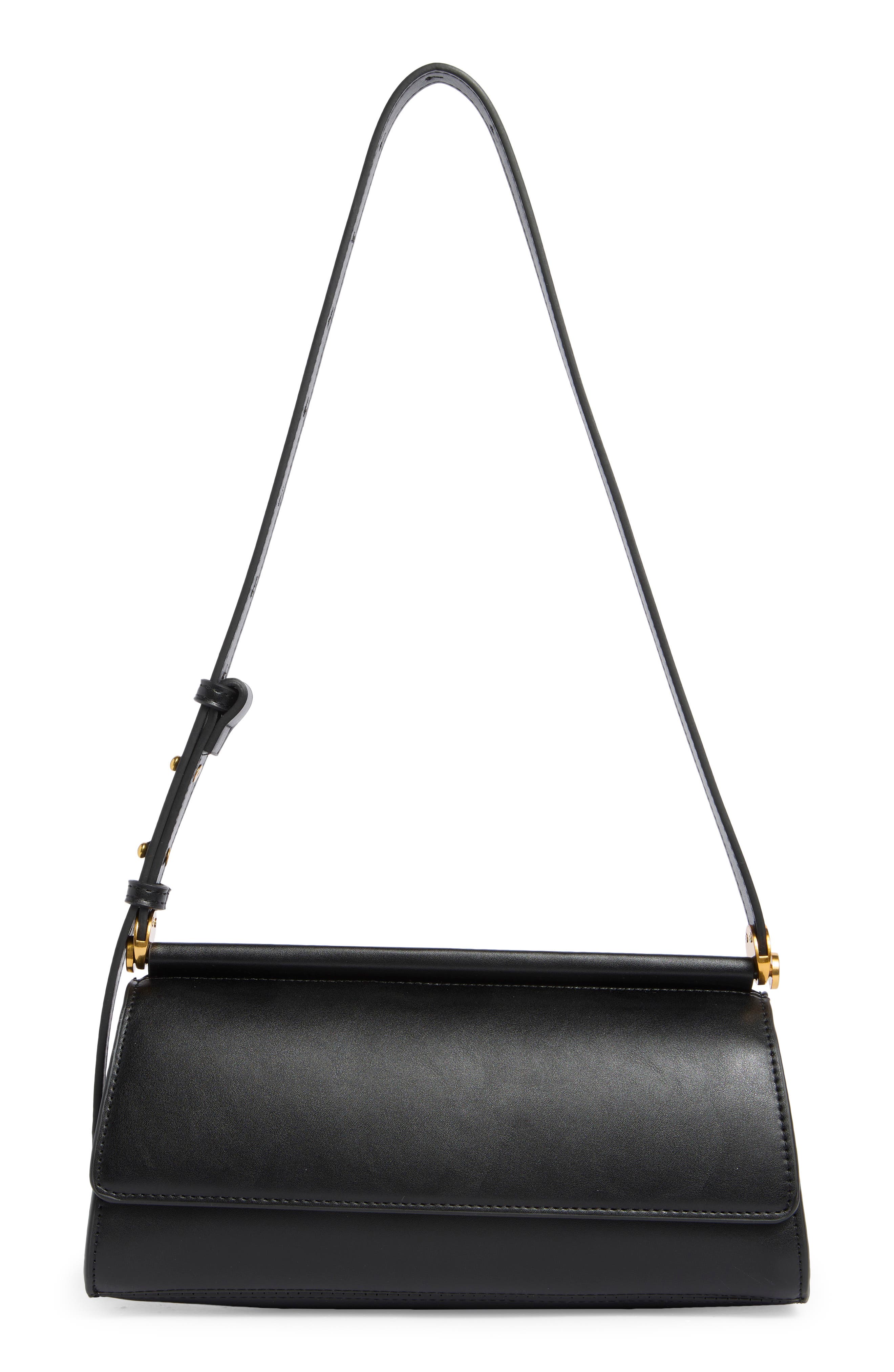BCBG Sleek Angled Shoulder Bag