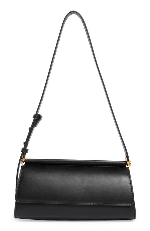 Sleek Angled Shoulder Bag