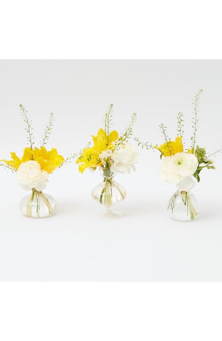 Mrs. Alice Grace Bud Vase, Alternate, color, Clear