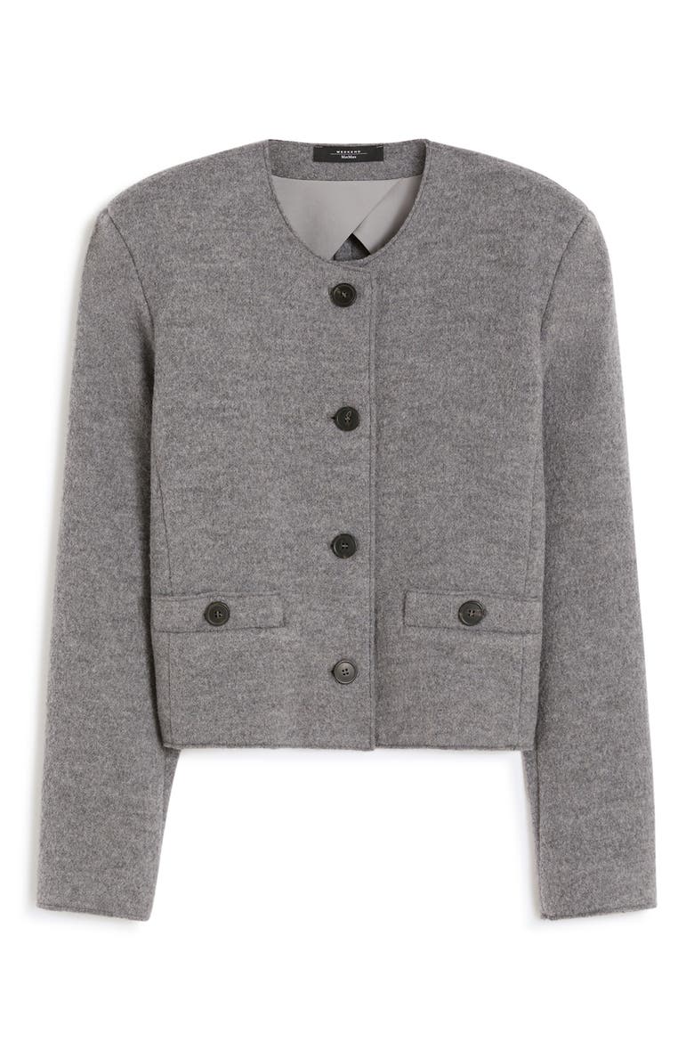 Savona Wool Jacket, Alternate, color, MEDIUM GREY