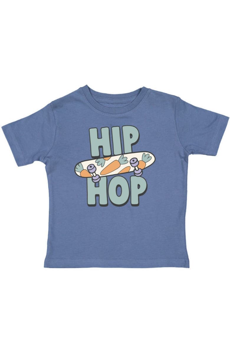 Sweet Wink Hip Hop Skateboard Easter Short Sleeve T-Shirt, Main, color, 