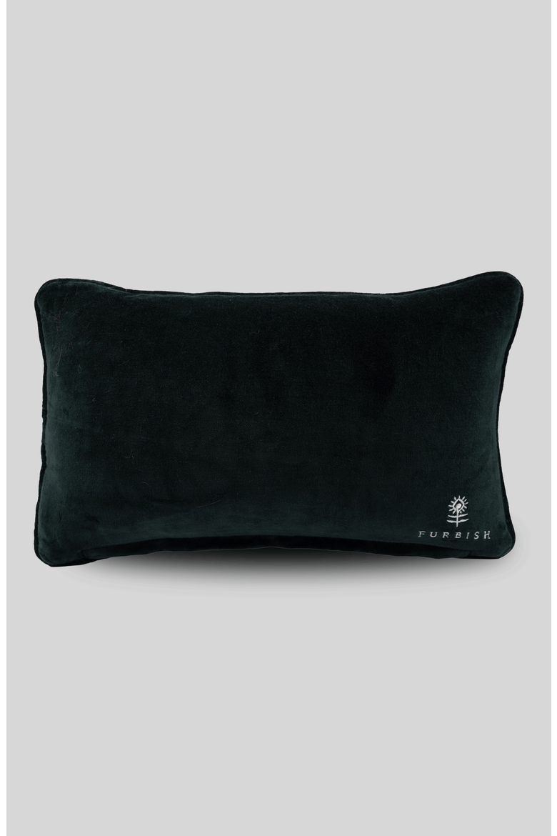Unbothered Needlepoint Pillow, Alternate, color, Unbothered
