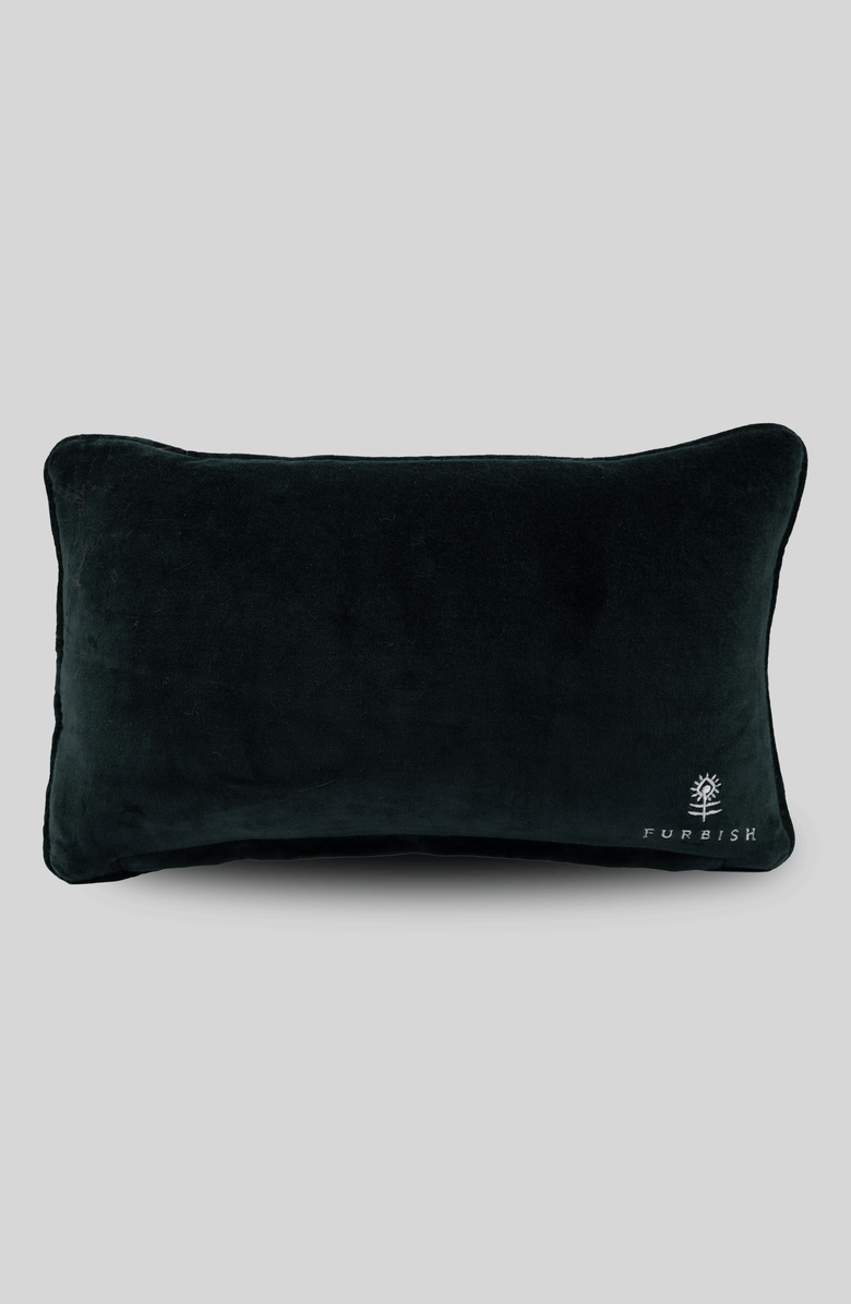 Furbish Studio Unbothered Needlepoint Pillow, Alternate, color, Unbothered