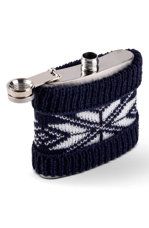 Brooklyn Steel Co. Sweater Flask In Blue
