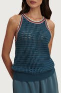 Varley Aberg Halter Cotton Knit Tank