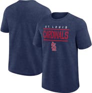 FANATICS Men's Fanatics Heather Navy St. Louis Cardinals Top Notch T-Shirt