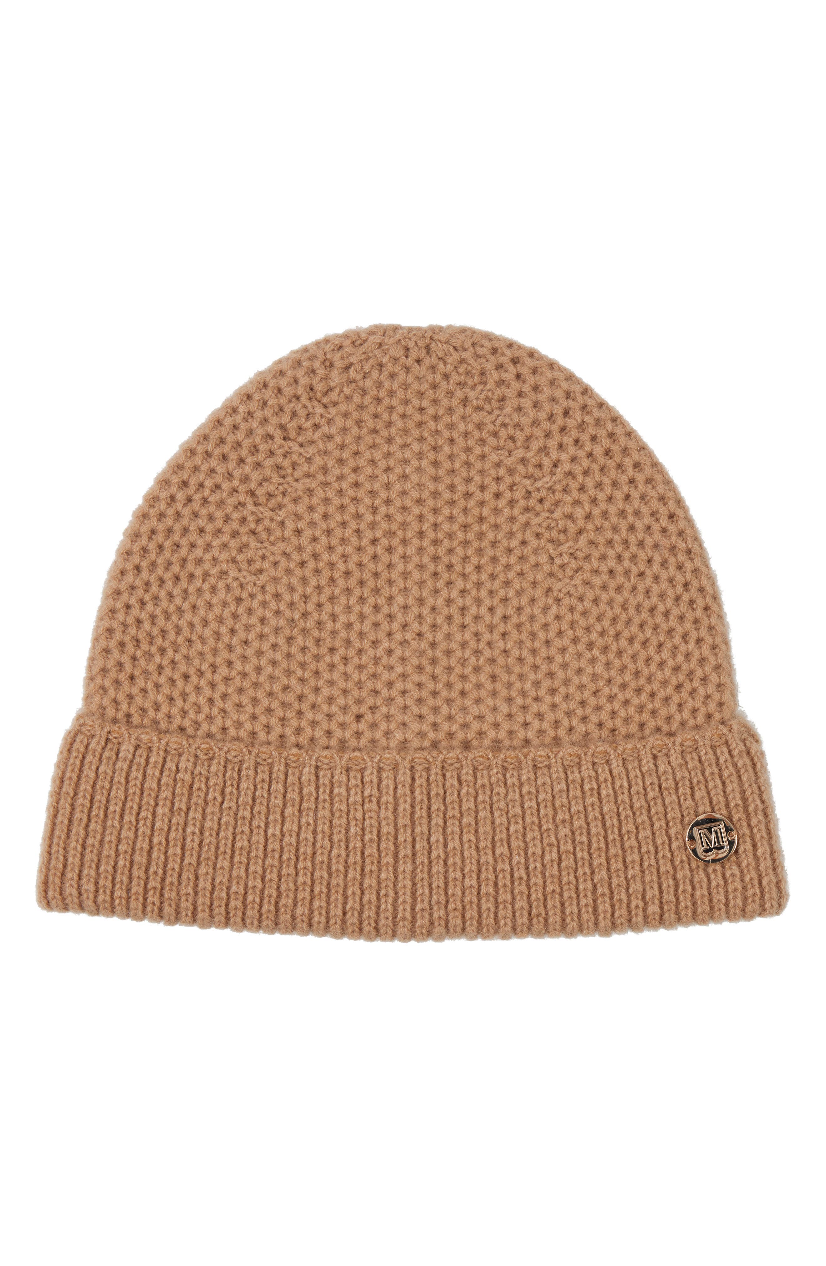 NWT Bruno Magli Cashmere Knit Beanie Bruno Magli Cashmere Colorblock Jersey Knit | Mercari main image 2