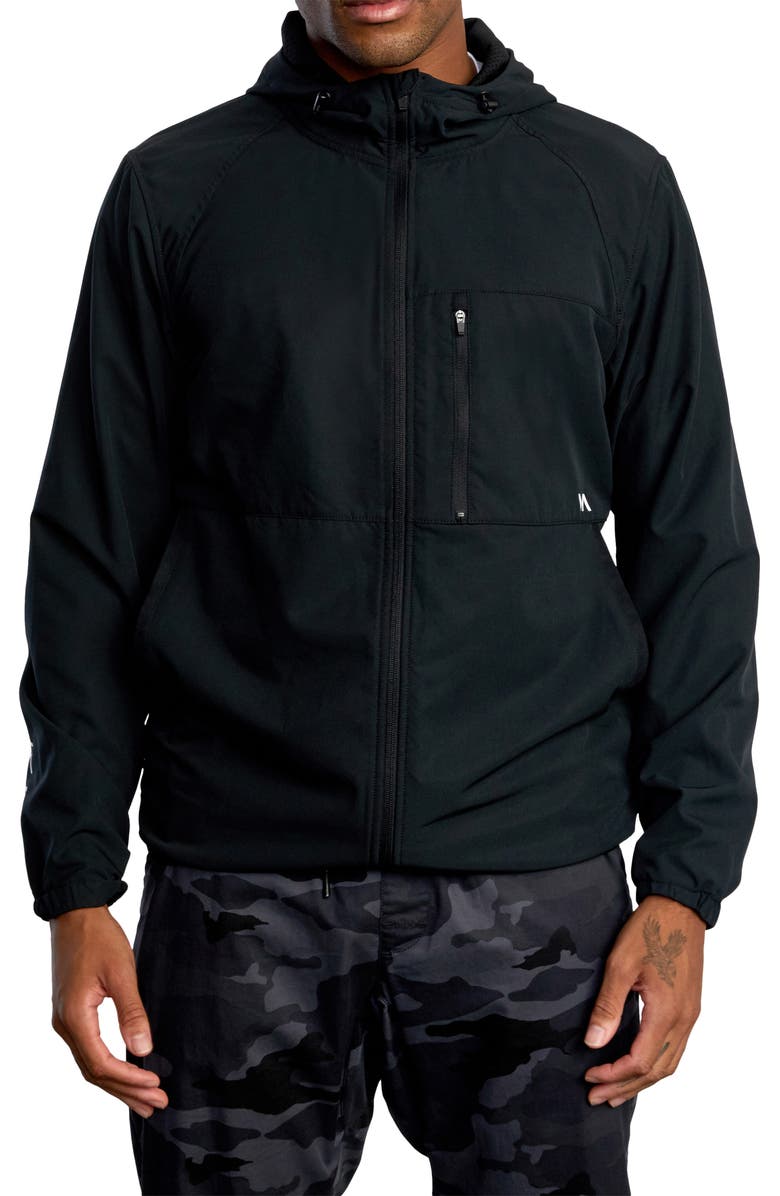 RVCA Yogger II Windbreaker Jacket, Main, color,