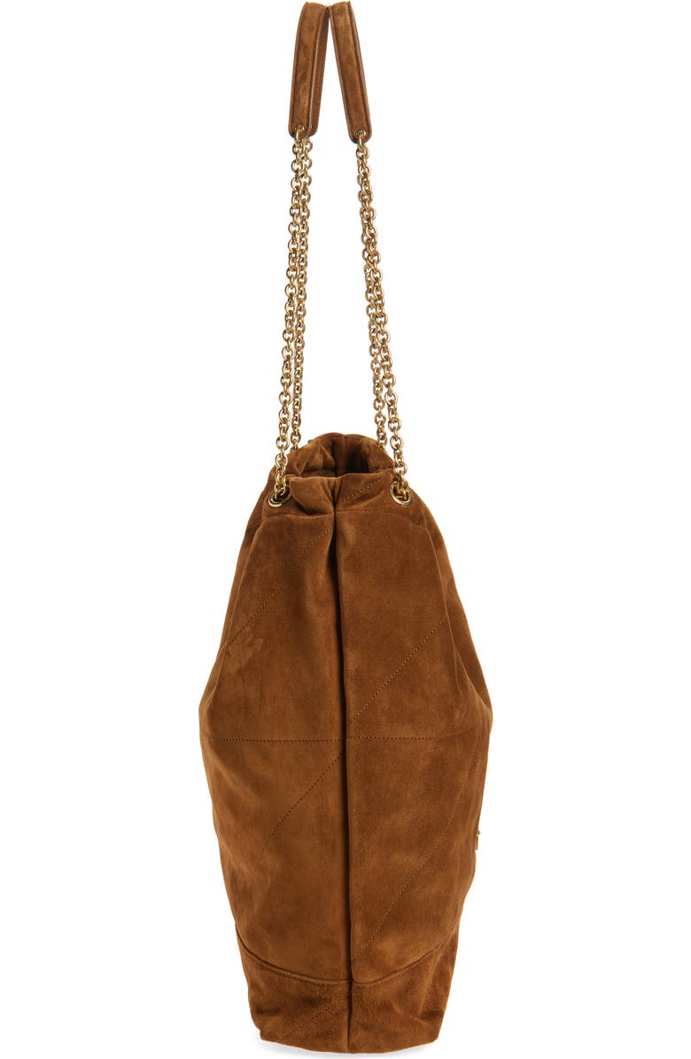 Saint Laurent Large Jamie 4.3 Patchwork Suede Shoulder Bag, Alternate, color,