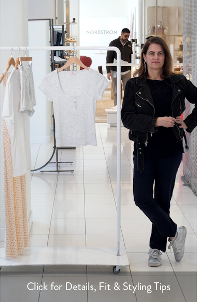 Katell Pointelle Cotton Pajama Top, sales video thumbnail