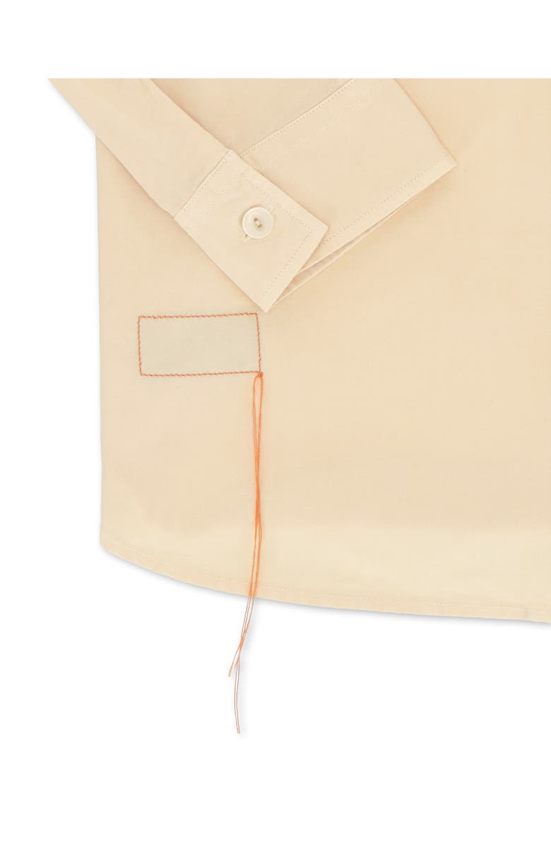 Fortela CPO Twill Cotton Overshirt, Alternate, color, White